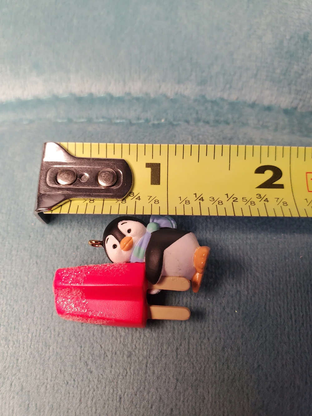 Hallmark Keepsake 2016 Petite Penguins #1 A Tasty Treat Mini Ornament QXM8561